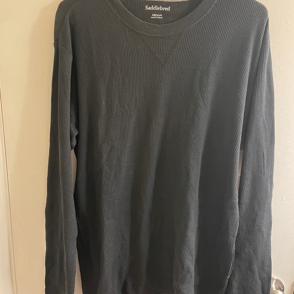 Saddlebred Grey Long Sleeve Tee - Picture 1 of 3